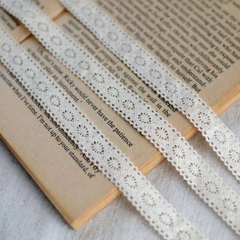 30yards width1.4cm Beige Cotton Lace Trim fabric Ribbon Handmad DIY dress Shoes skirt Hat Tablecloth Apparel Sewing Accessories
30yards width1.4cm Beige Cotton Lace Trim fabric Ribbon Handmad DIY dress Shoes skirt Hat Tablecloth Apparel Sewing Accessories