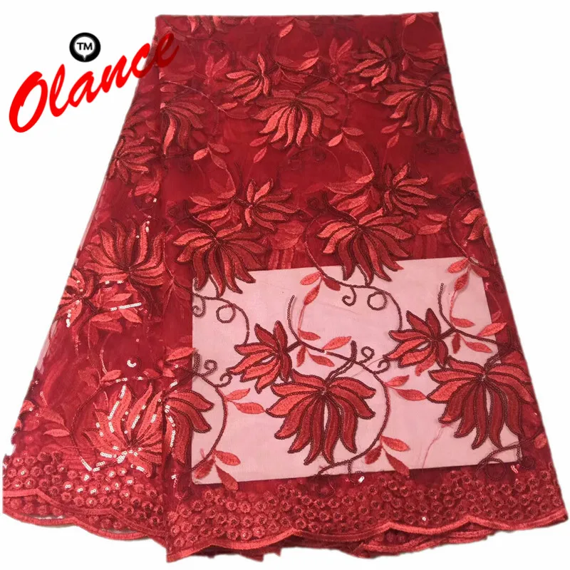 Single color elegant vines and big leaves pattern with sequins PF137 African Dress Tulle Lace Fabric
Single color elegant vines and big leaves pattern with sequins PF137 African Dress Tulle Lace Fabric