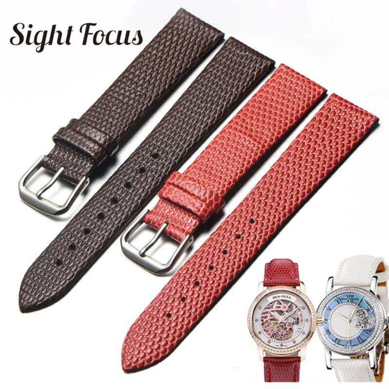 Vintage Lizard Grain Watch Strap for Men Women Calf Leather Watch Bands Black Brown Male Female Belt Thin 10 12 14 16 18 20 22mm
Vintage Lizard Grain Watch Strap for Men Women Calf Leather Watch Bands Black Brown Male Female Belt Thin 10 12 14 16 18 20 22mm