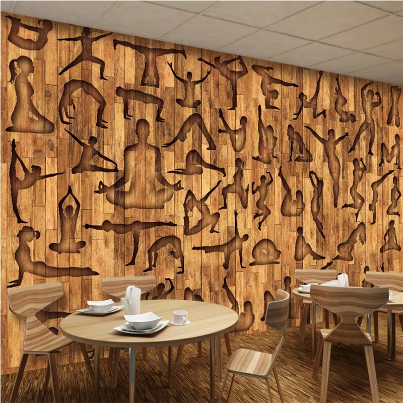 wellyu Fitness sports yoga leisure club board wood grain background wall custom large fresco green wallpaper papel de parede
wellyu Fitness sports yoga leisure club board wood grain background wall custom large fresco green wallpaper papel de parede