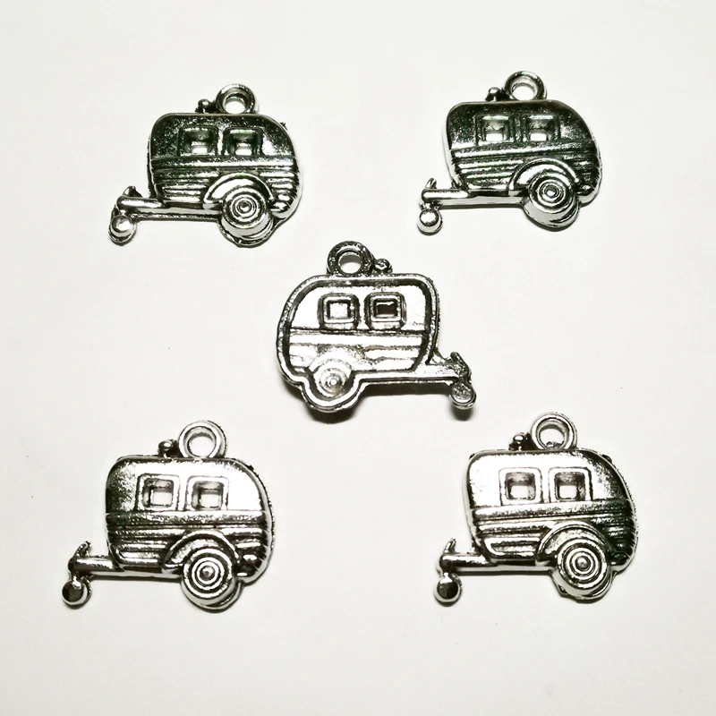 New 10 Piece Charm Antique Silver Trailer Caravan 17 * 19mm Tibetan Silver Plated Pendant Antique Jewelry DIY Handmade Crafts
New 10 Piece Charm Antique Silver Trailer Caravan 17 * 19mm Tibetan Silver Plated Pendant Antique Jewelry DIY Handmade Crafts