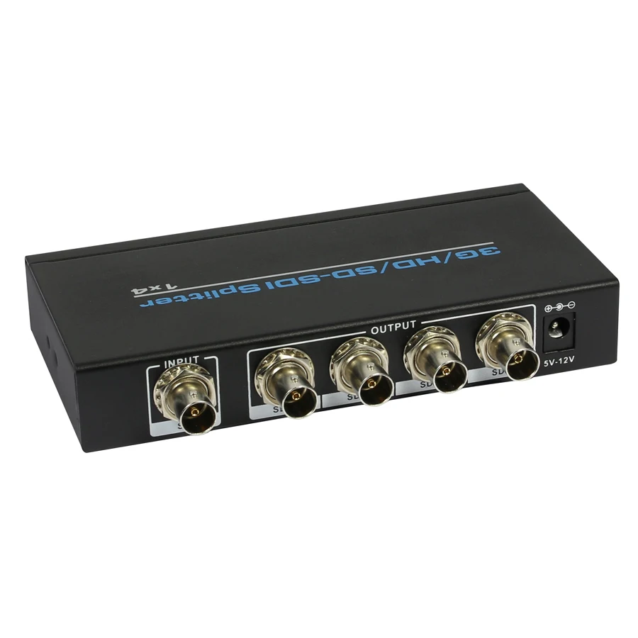 New SDI Splitter 1x4 3G SDI to AV Converter SDI to BNC Connector Adapter Supports 2.97Gbps bandwidth
New SDI Splitter 1x4 3G SDI to AV Converter SDI to BNC Connector Adapter Supports 2.97Gbps bandwidth