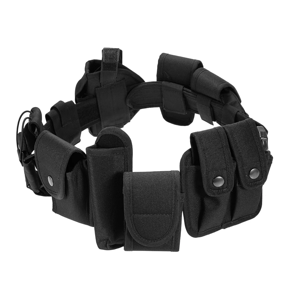 Lixada 8 / 10PCS Security Belts Outdoor Tactical Military Training Waist Belt Pouches for Policemen Molle Pouch Set Holster
Lixada 8 / 10PCS Security Belts Outdoor Tactical Military Training Waist Belt Pouches for Policemen Molle Pouch Set Holster