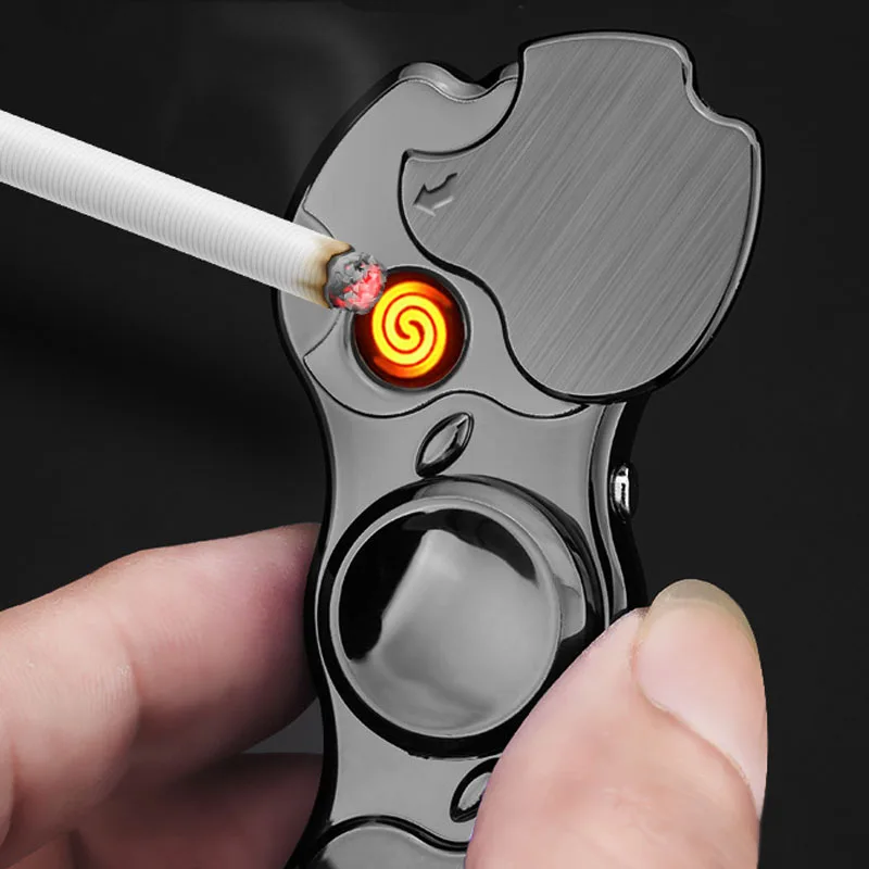 Мини зажигалка с USB зарядкой и гироскопом|Зажигалки| |