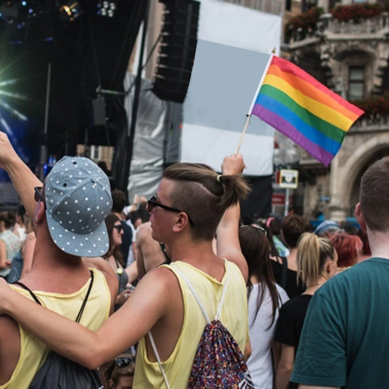 Радужный Флаг разноцветные радужные флаги мира баннер ЛГБТ флаг лесбийский гей