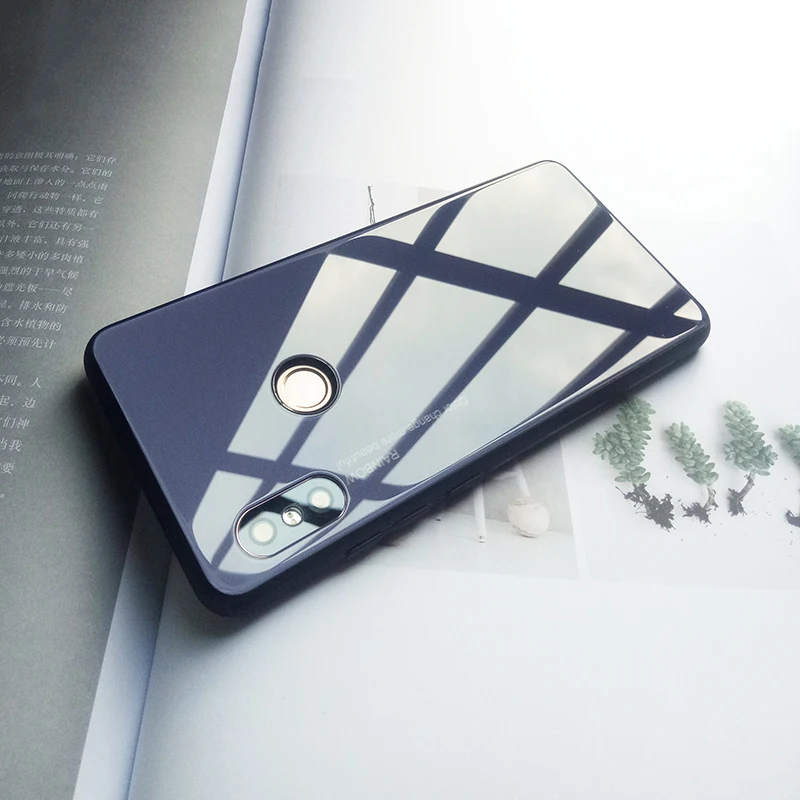Mocolo Glass Case For Xiaomi Redmi Note 5 Pro Case for Xiaomi Redmi Note 5 Gradient Glass Phone Protector with Soft TPU Frame
Mocolo Glass Case For Xiaomi Redmi Note 5 Pro Case for Xiaomi Redmi Note 5 Gradient Glass Phone Protector with Soft TPU Frame