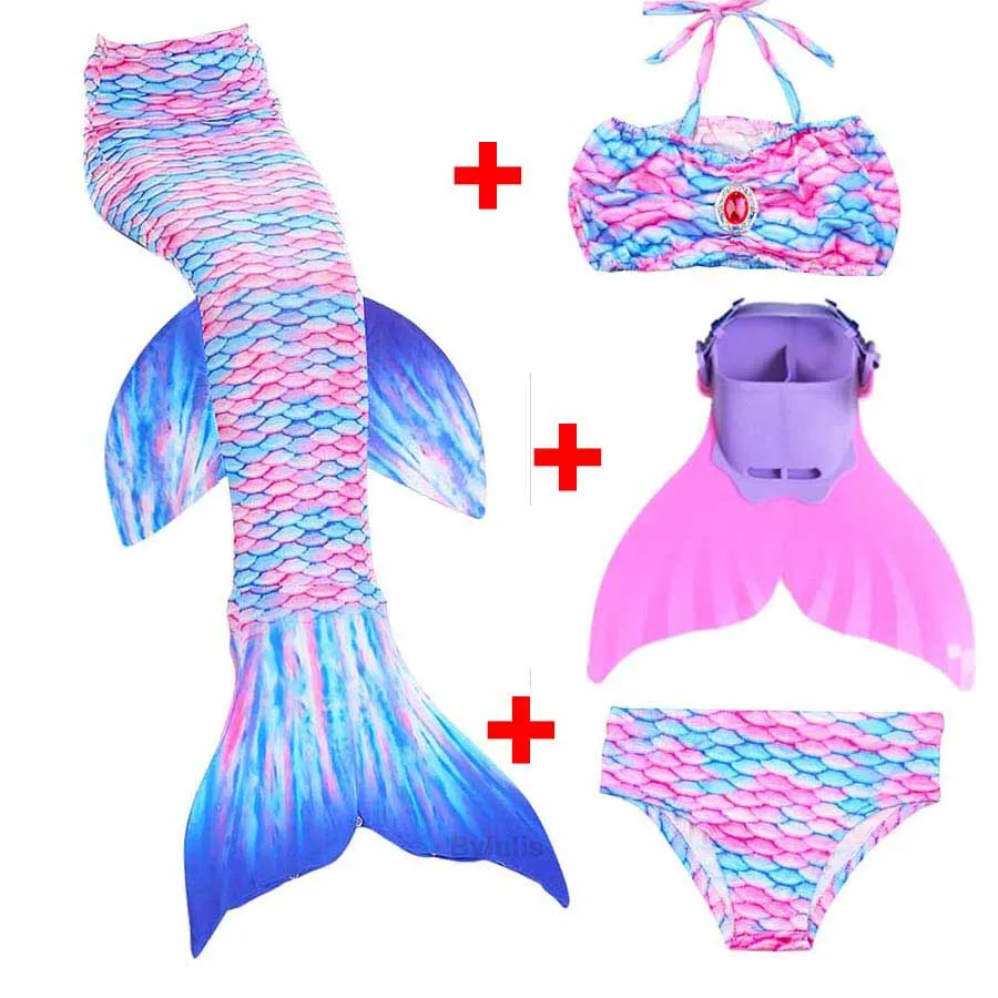 2022 4PCS Children Mermaid Tail with Monofin Kids Girls Costumes Swimming Mermaid Tail Mermaid Fancy Swimmable Swimsuit Age 3-12
2022 4PCS Children Mermaid Tail with Monofin Kids Girls Costumes Swimming Mermaid Tail Mermaid Fancy Swimmable Swimsuit Age 3-12
