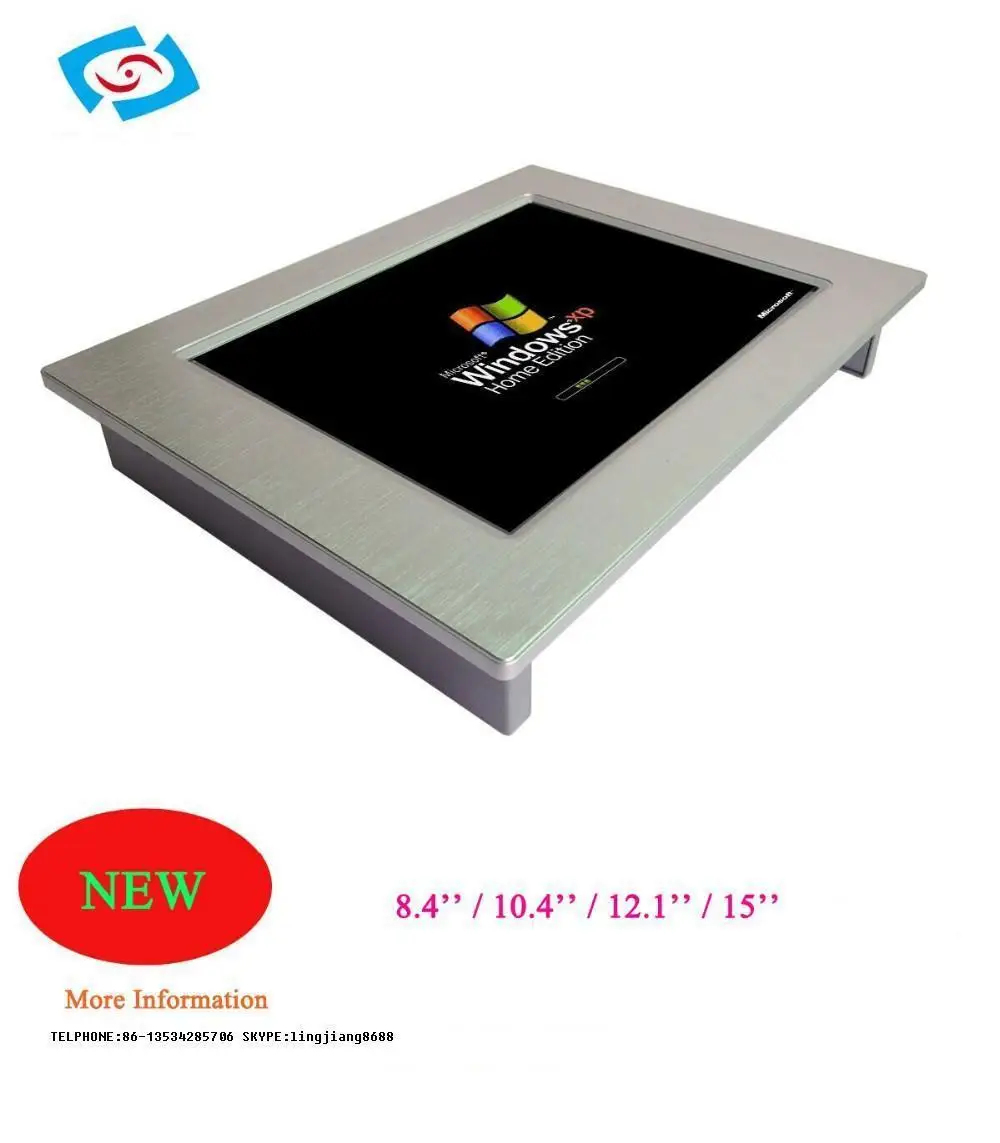 

15" touch screen industrial panel PC with 4*USB 2.0&4*COM PPC-150P