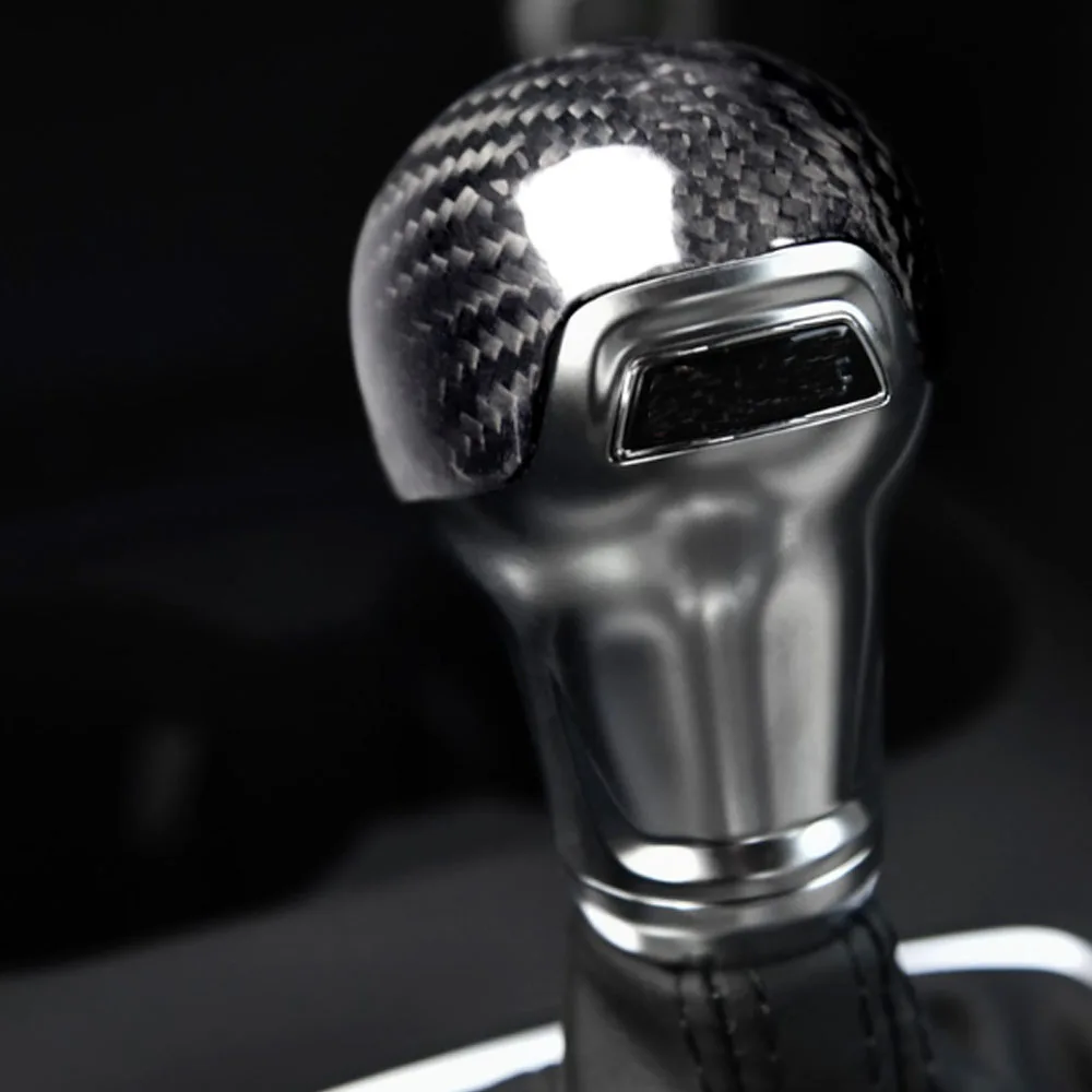 Carbon Fiber Gear inner Shift Knob Head Cover Trim For AUDI A3 S3 8V 2013-2018 Auto Car Interior Gear Shift
Carbon Fiber Gear inner Shift Knob Head Cover Trim For AUDI A3 S3 8V 2013-2018 Auto Car Interior Gear Shift