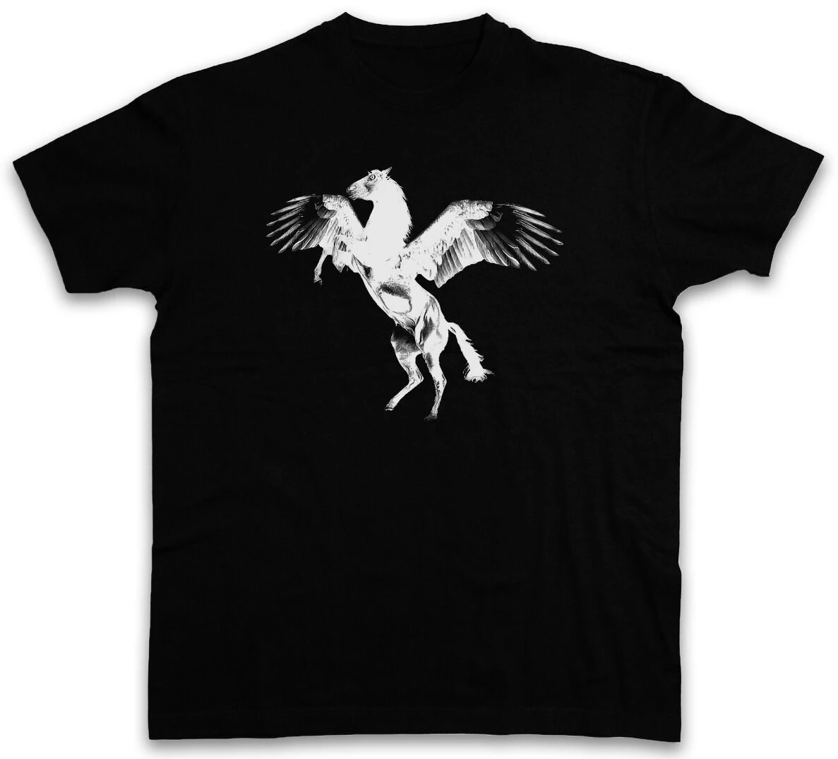 Unique Cool Design Pegasus Tshirt Flying Pegasi Horse Greek Mythology Men's Short Sleeve Tshirt
Unique Cool Design Pegasus Tshirt Flying Pegasi Horse Greek Mythology Men's Short Sleeve Tshirt