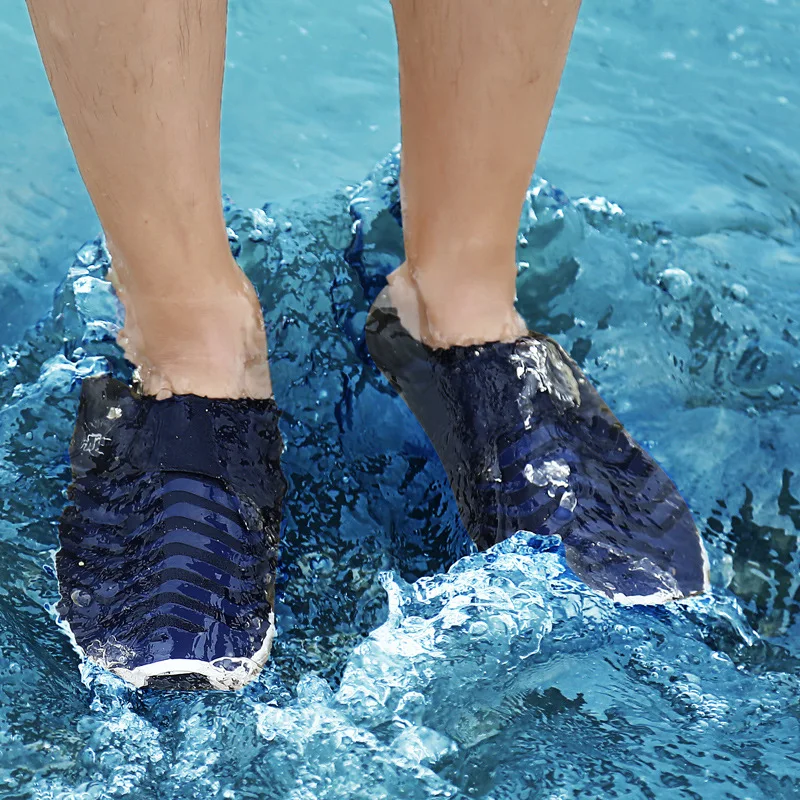 Outdoor Water Shoes Women Men's Slip On Quick Drying Beach Aqua Flats Swimming Pool Diving Walking Barefoot | Спорт и