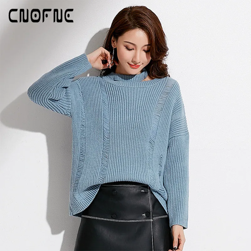 High Quality Hole Sweater Women Autumn Winter Warm Wool Sweater Loose Long Sleeve Tops New Fashion Pullovers Sweaters Jumper
High Quality Hole Sweater Women Autumn Winter Warm Wool Sweater Loose Long Sleeve Tops New Fashion Pullovers Sweaters Jumper