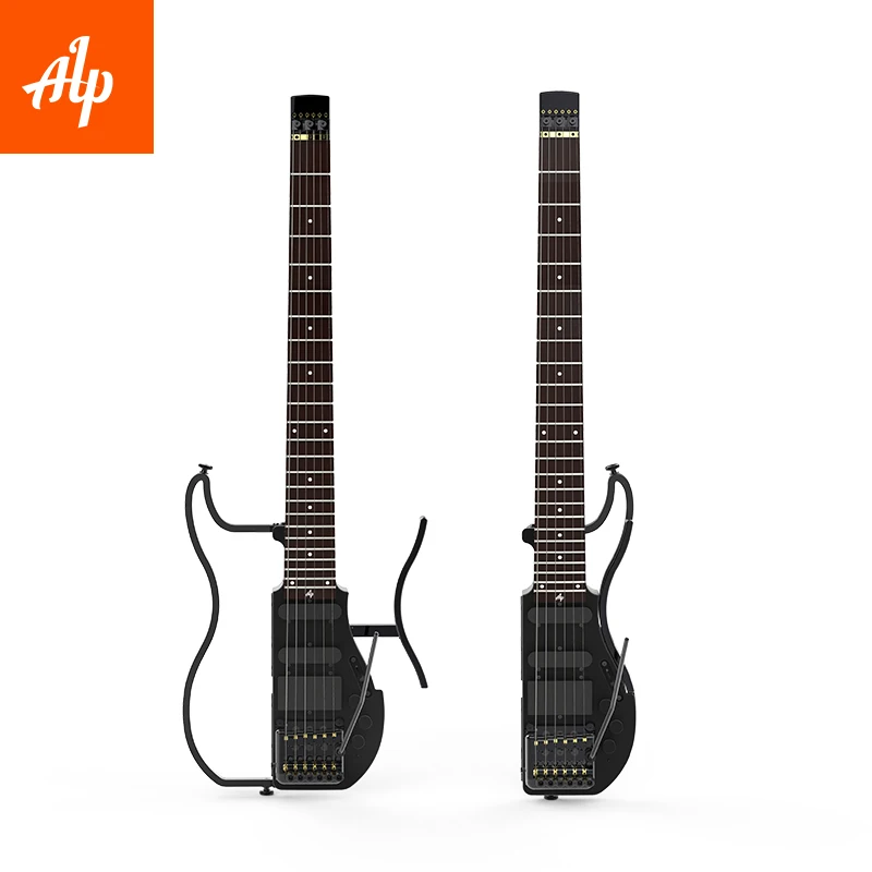 ALP Headless Travel Electric Guitar Special AD121 tremolo travel guitar portable guitar
ALP Headless Travel Electric Guitar Special AD121 tremolo travel guitar portable guitar