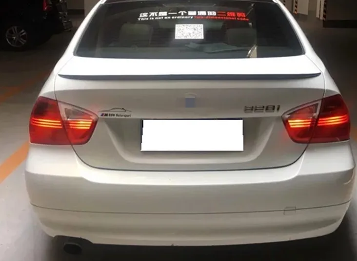 Спойлер для BMW E90 318i 320i 325i АБС пластик автомобильный спойлер на задний багажник