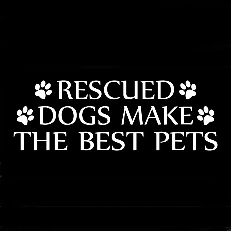 21.6CM*7.4CM Rescue Dogs Make The Best Pets Car Truck Auto Vinyl Sticker Decals Car Accessories Car Sticker Black/Sliver C8-0971
21.6CM*7.4CM Rescue Dogs Make The Best Pets Car Truck Auto Vinyl Sticker Decals Car Accessories Car Sticker Black/Sliver C8-0971