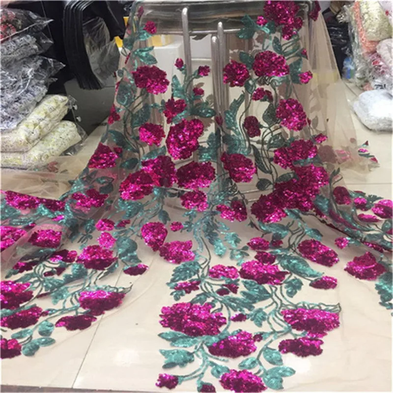 High quality African net lace fabric with advanced Sequins Royal Blue guipure lace fabric.green New Nigeria tulle lace fabric
High quality African net lace fabric with advanced Sequins Royal Blue guipure lace fabric.green New Nigeria tulle lace fabric