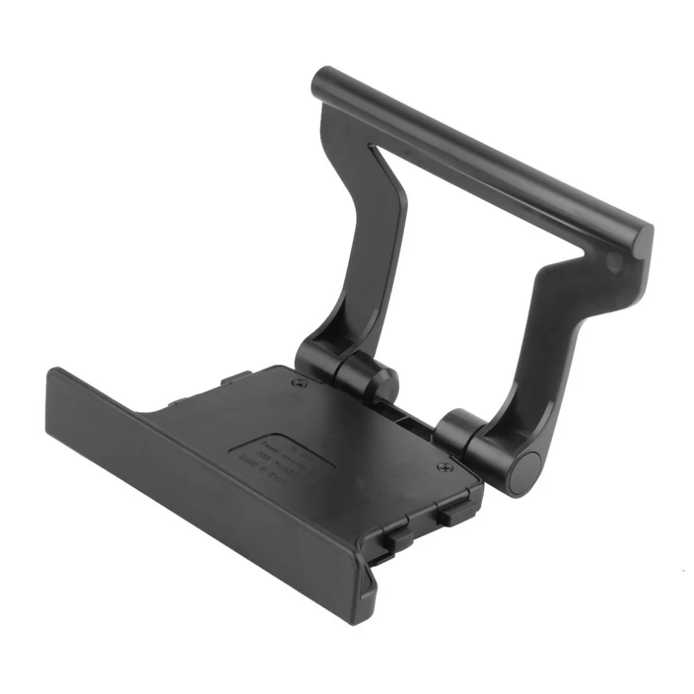 

TV Clip Clamp Durable Use Plastic Black Plastic Mount Mounting Stand Holder Suitable for Microsoft Xbox 360 Kinect Sensor Save