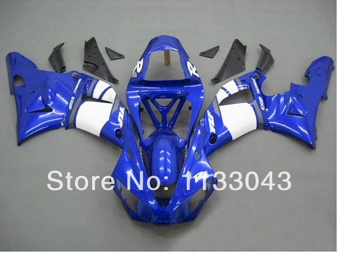 100%NEW Blue white fairing kit for Yamaha YZF-R1 00-01 YZF R1 00 01 YZF 1000 R1 2000 2001 #5YS0E fairings +7gifts
100%NEW Blue white fairing kit for Yamaha YZF-R1 00-01 YZF R1 00 01 YZF 1000 R1 2000 2001 #5YS0E fairings +7gifts