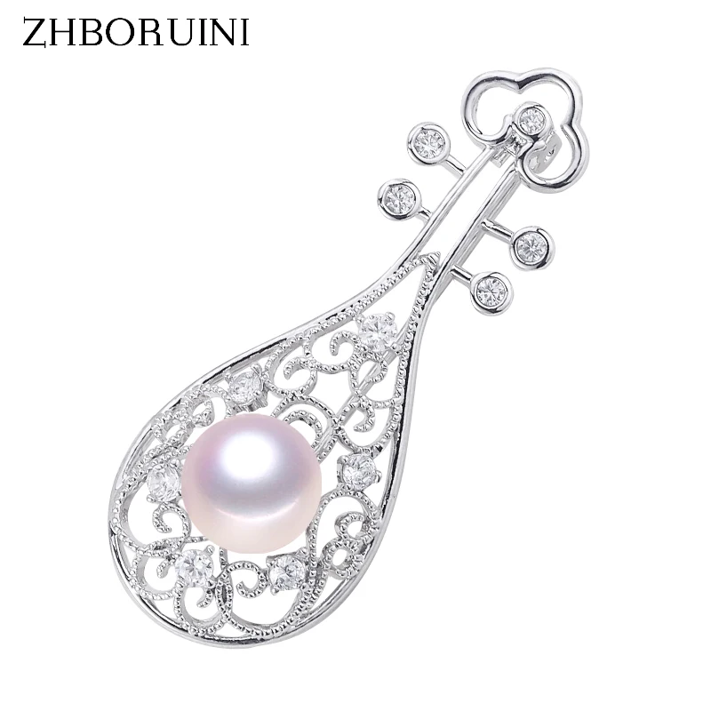 ZHBORUINI New Design Fine Jewelry Natural Freshwater Pearl Brooch Chinese Style Instruments Pipa Brooch Pins Pearl Jewelry Women
ZHBORUINI New Design Fine Jewelry Natural Freshwater Pearl Brooch Chinese Style Instruments Pipa Brooch Pins Pearl Jewelry Women