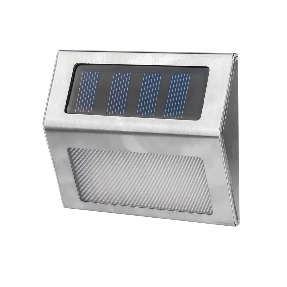 High 1Pc Solar Power 2 LEDs Light Energy Saving Lights Stainless Steel Garden Yard Pathway Stair Step Outdoor Security Lamp LG66
High 1Pc Solar Power 2 LEDs Light Energy Saving Lights Stainless Steel Garden Yard Pathway Stair Step Outdoor Security Lamp LG66