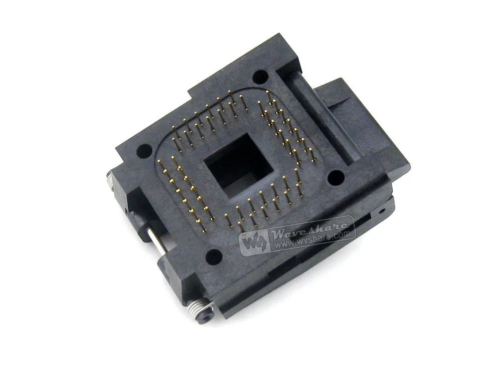 IC51-0524-411-1 Yamaichi IC Burn-in Test Socket Adapter 1.27mm Pitch PLCC52 Package