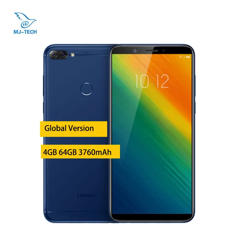 Глобальная версия lenovo K9 Note 4GB 64GB Android 8 1 os 3760 мА/ч 6 дюймовый Face ID четрыре ядра мобильный телефон|Смартфоны| |