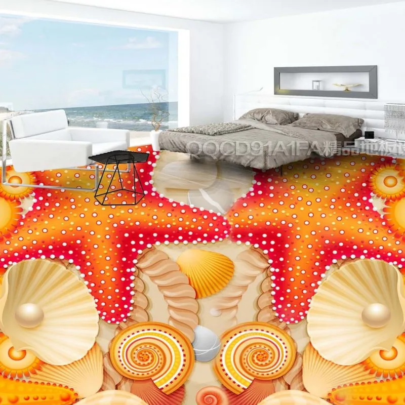 Free Shipping HD beach shell 3D floor lifelike moisture- proof high-quality waterproof hotel bedroom studio wallpaper mural
Free Shipping HD beach shell 3D floor lifelike moisture- proof high-quality waterproof hotel bedroom studio wallpaper mural