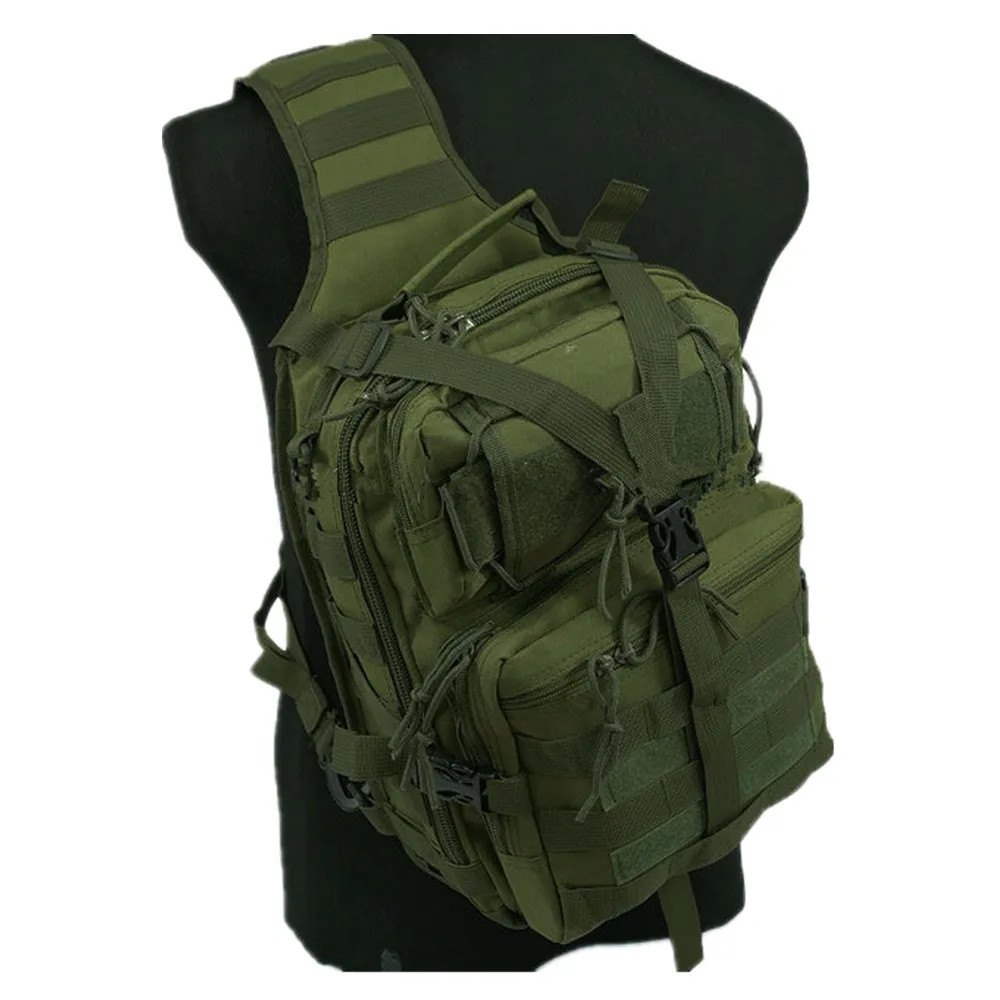Tactical Molle Utility Gear Sling Bag Backpack Black OD ACU Camo Woodland L hiking backpack
Tactical Molle Utility Gear Sling Bag Backpack Black OD ACU Camo Woodland L hiking backpack