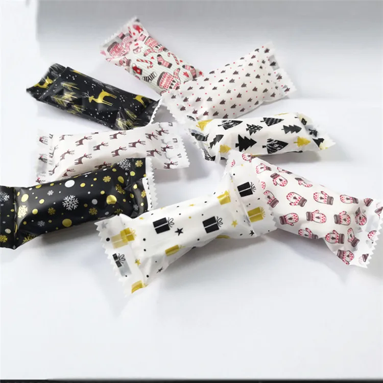 2000 X Christmas Theme DIY Handmade Plastic Nougat Peanut Candy Wrappers Decoration Packaging 4*9.5cm
2000 X Christmas Theme DIY Handmade Plastic Nougat Peanut Candy Wrappers Decoration Packaging 4*9.5cm