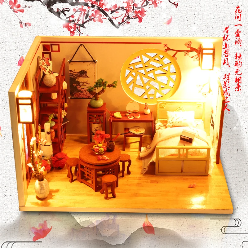 Cutebee Doll House Furniture Miniature Dollhouse DIY Miniature House Room Box Theatre Toys for Children stickers DIY J010
Cutebee Doll House Furniture Miniature Dollhouse DIY Miniature House Room Box Theatre Toys for Children stickers DIY J010