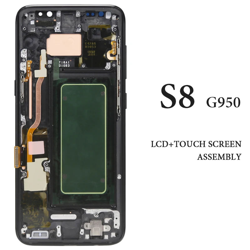 1PCS 5.8'' For Samsung S8 G950F For SM-G950 touch screen Digitizer assembly with frame For Samsung S8 phone lcd replacement
1PCS 5.8'' For Samsung S8 G950F For SM-G950 touch screen Digitizer assembly with frame For Samsung S8 phone lcd replacement