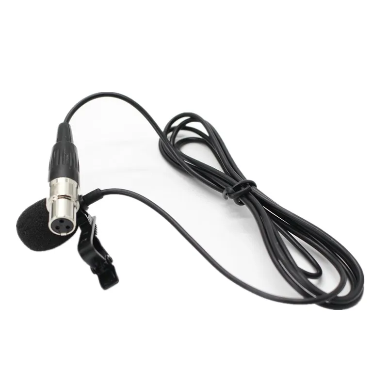 Professional Lavalier Lapel Tie Clip Cardioid Condenser Microphone For Wireless Body-Pack Transmitter mini 4Pin 3 Pin XLR TA3F
Professional Lavalier Lapel Tie Clip Cardioid Condenser Microphone For Wireless Body-Pack Transmitter mini 4Pin 3 Pin XLR TA3F