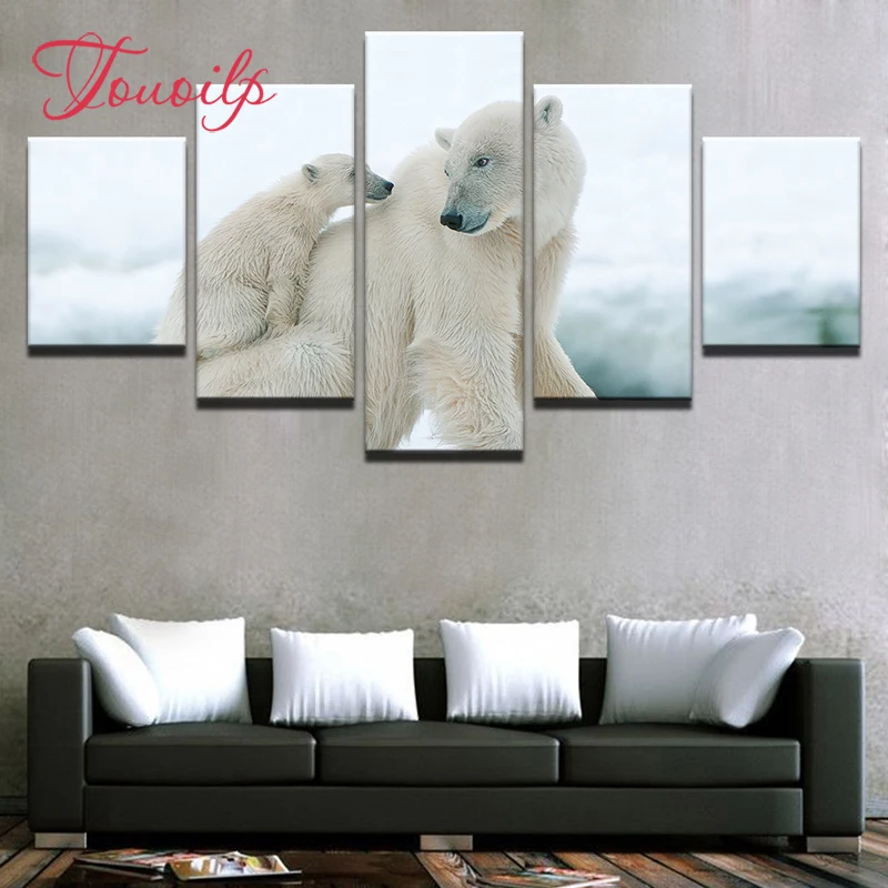 5D DIY Full Square&round Animal Polar bear 5pcs Diamond Painting Combination diamond Embroidery Mosaic Home Decor painting
5D DIY Full Square&round Animal Polar bear 5pcs Diamond Painting Combination diamond Embroidery Mosaic Home Decor painting