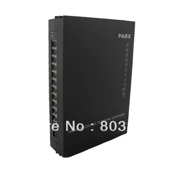 Высококачественная китайская телефонная система PBX VinTelecom SV308 MINI / PABX с 3 линиями и 8