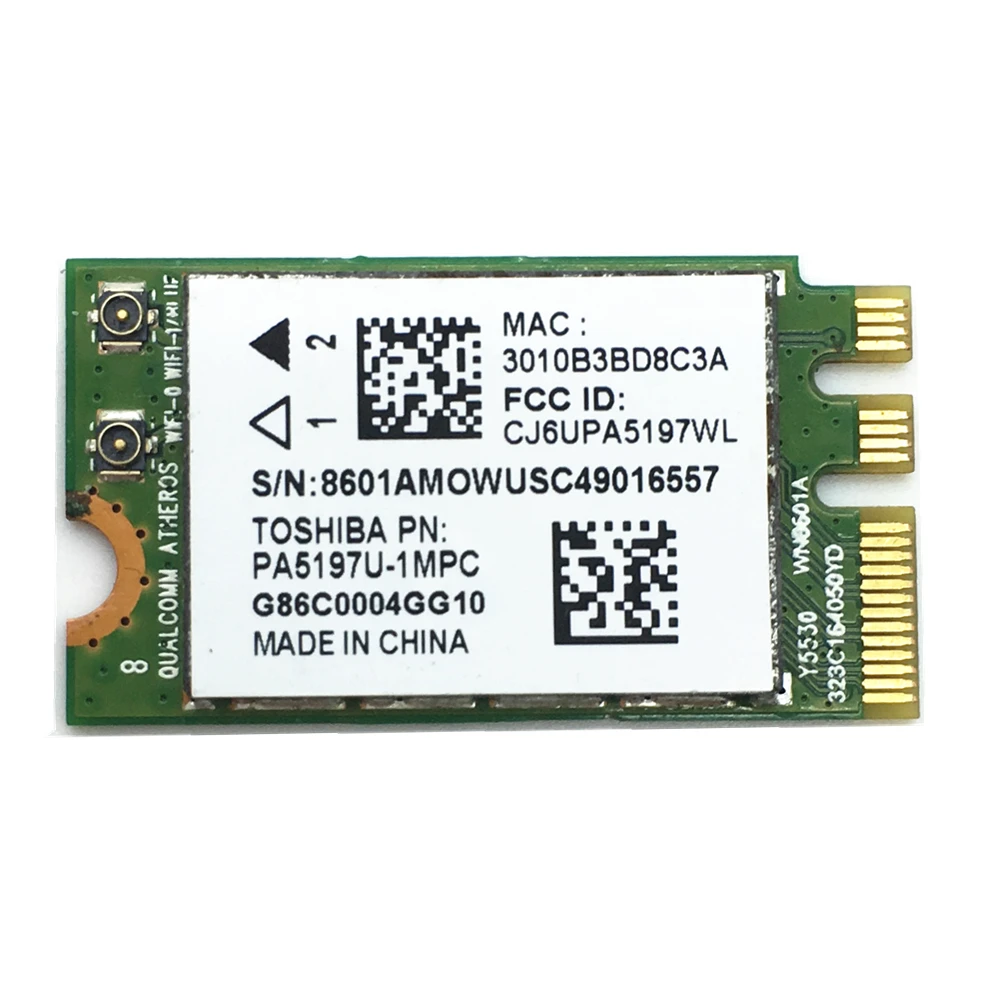 QCNFA125 для спутниковой L55t B C55 B5299 ноутбук Wifi беспроводная сетевая карта P/N PA5197U