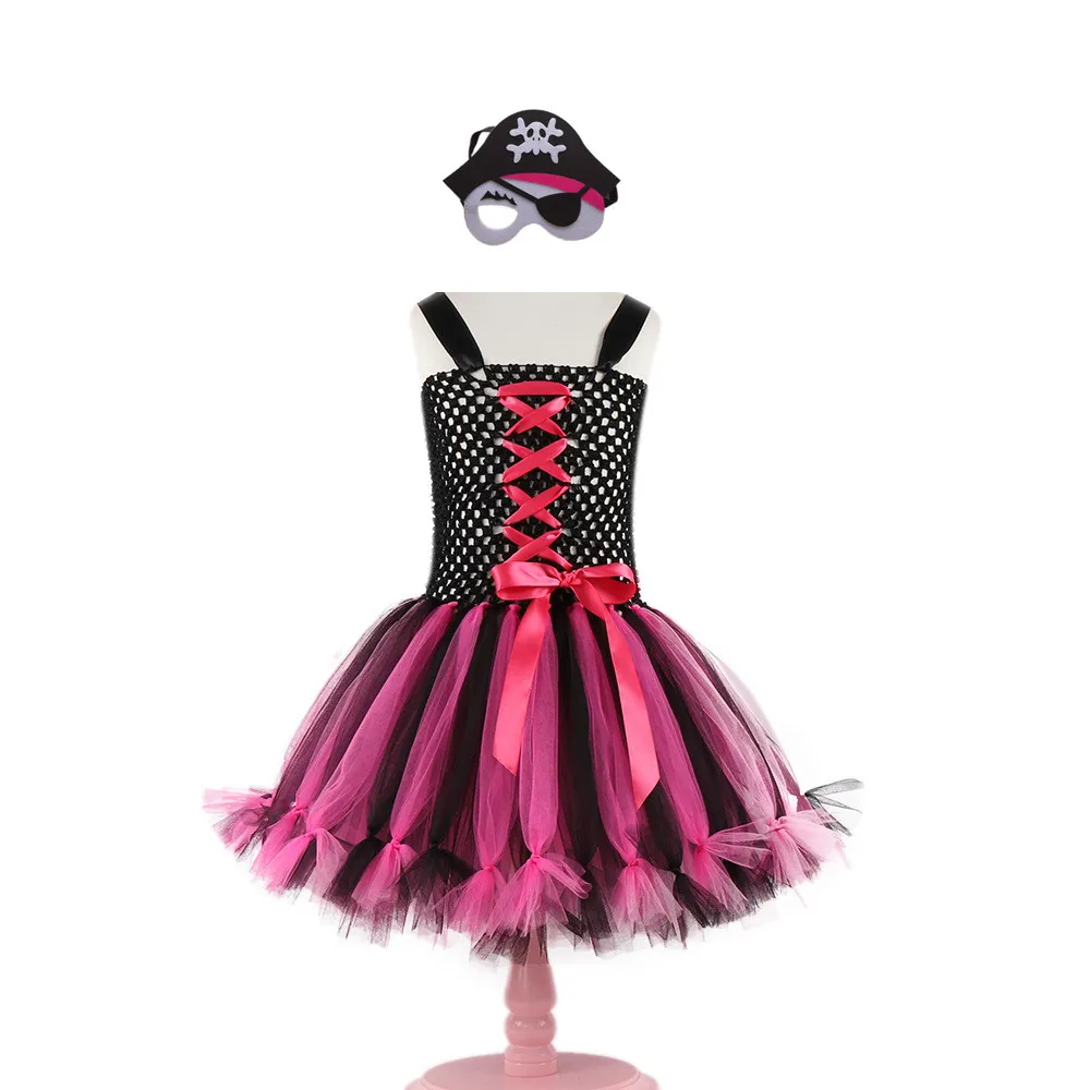 Skull Pattern Girl Pirate Costume Tutu Dress Princess Summer Dress Baby Kids Party Dresses Children Cosplay Outfits Halloween XL
Skull Pattern Girl Pirate Costume Tutu Dress Princess Summer Dress Baby Kids Party Dresses Children Cosplay Outfits Halloween XL