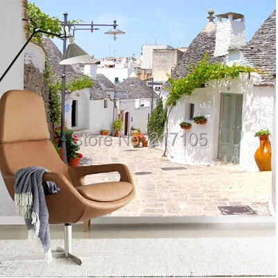 Custom photo wallpaper, Mediterranean city street landscape. 3D Mural for living room bedroom kitchen wall waterproof wallpaper
Custom photo wallpaper, Mediterranean city street landscape. 3D Mural for living room bedroom kitchen wall waterproof wallpaper