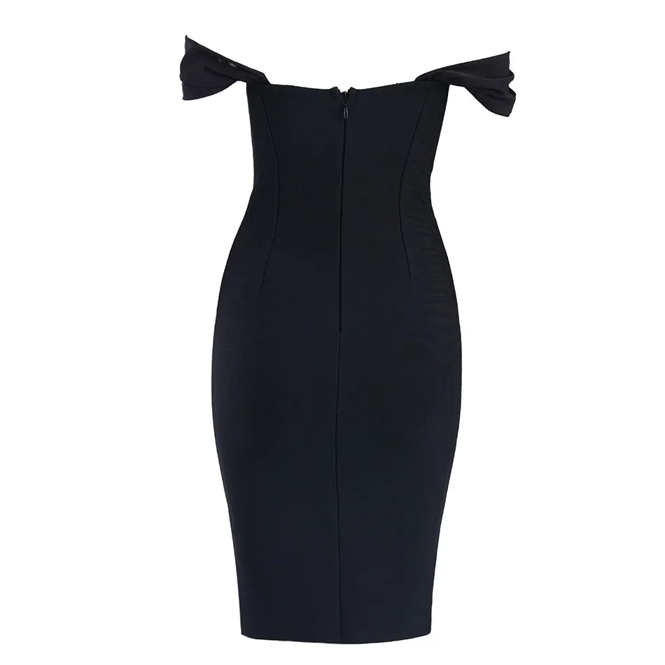 DressBird Women Summer Bandage Bodycon Party Dress Vestidos Sexy Off Shoulder Slash Neck Black Club Runway Dress Vestidos Verano
DressBird Women Summer Bandage Bodycon Party Dress Vestidos Sexy Off Shoulder Slash Neck Black Club Runway Dress Vestidos Verano