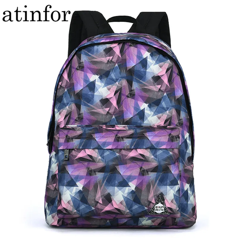 Women Geometric Printing Backpack High Quality Travel Laptop Bookbag School Back pack for College Students
Women Geometric Printing Backpack High Quality Travel Laptop Bookbag School Back pack for College Students