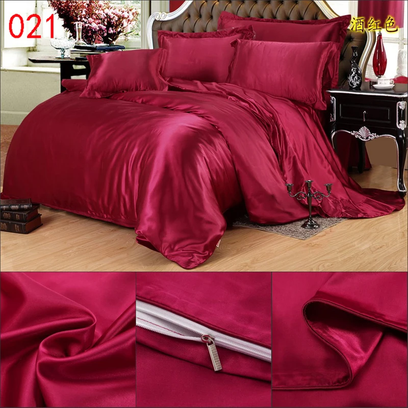 Wine Red Tribute Silk Duvet Cover Twin Full Queen King 150x200cm 200x230cm 220x240cm Quilt Cover Comforter Covers Bedding Home
Wine Red Tribute Silk Duvet Cover Twin Full Queen King 150x200cm 200x230cm 220x240cm Quilt Cover Comforter Covers Bedding Home