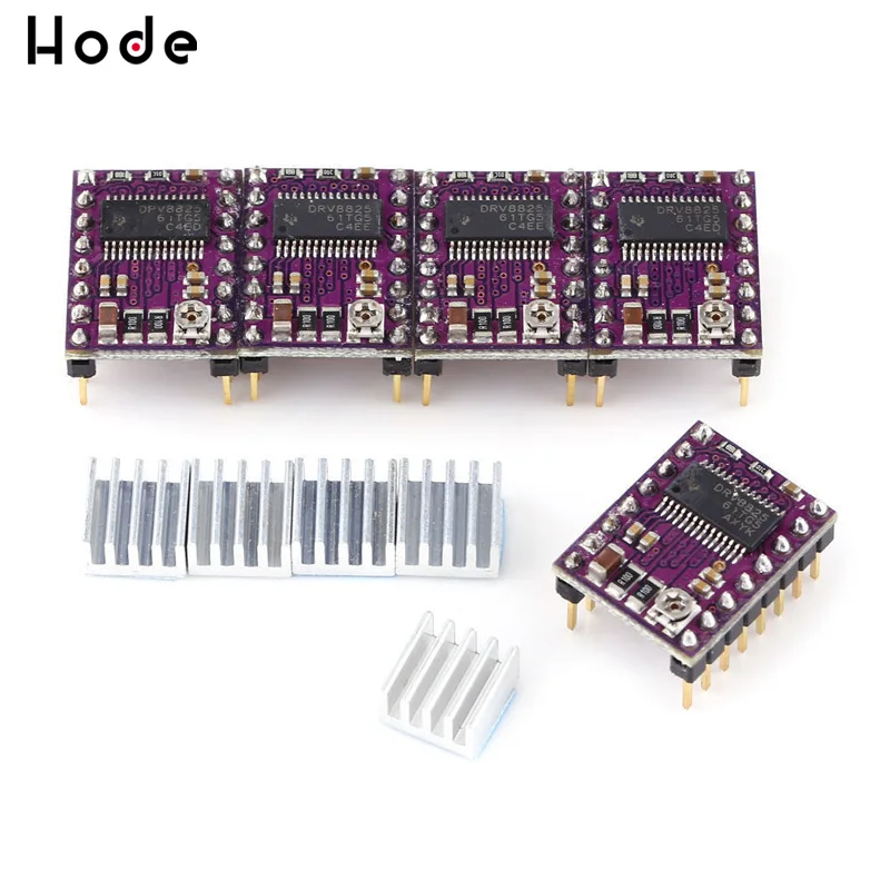 3D Printer parts Stepstick Drv8825 Stepper Motor Driver Reprap 4 PCB Board replace A4988 Driver
3D Printer parts Stepstick Drv8825 Stepper Motor Driver Reprap 4 PCB Board replace A4988 Driver