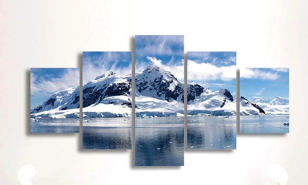 New product 5 Pieces Canvas Print for Home Snow Mountain Landscape Wall Art Picture Modern Wall Paintings Modular Picture framed
New product 5 Pieces Canvas Print for Home Snow Mountain Landscape Wall Art Picture Modern Wall Paintings Modular Picture framed