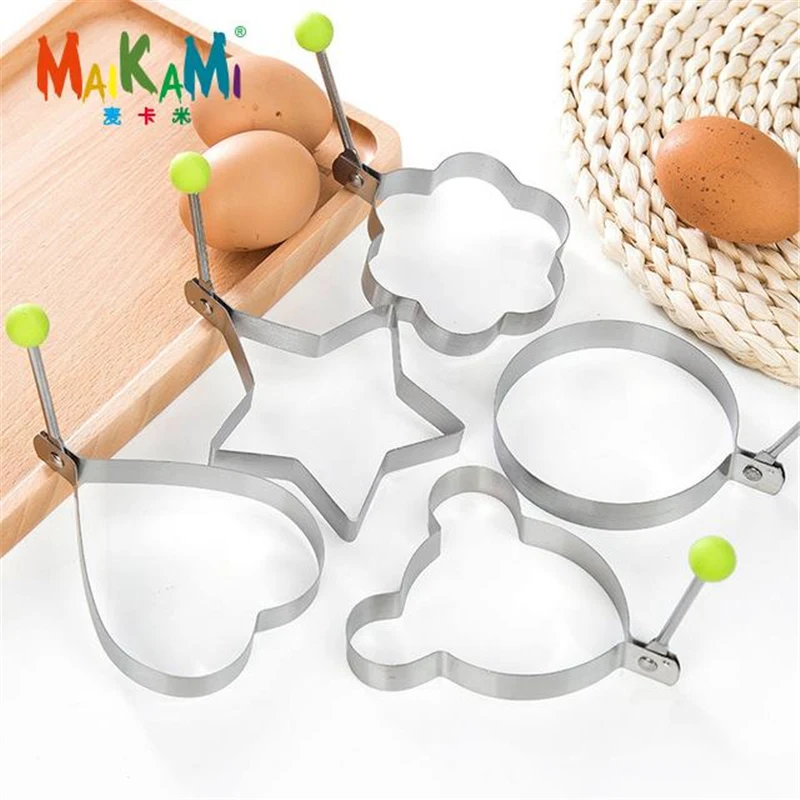 MAIKAMI 1Pcs Stainless Steel Non Stick Fantastic Egg Pancake Maker Ring Kitchen Baking Omelet Moulds flip cooker Egg Ring Mold
MAIKAMI 1Pcs Stainless Steel Non Stick Fantastic Egg Pancake Maker Ring Kitchen Baking Omelet Moulds flip cooker Egg Ring Mold
