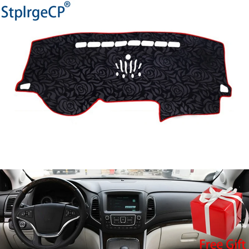 Rose Pattern Non-slip Car Dashboard Cover Dash Mat Pad DashMat ANti-UV Car Sticker for ROEWE 950 e950 2012-2017 Car Styling
Rose Pattern Non-slip Car Dashboard Cover Dash Mat Pad DashMat ANti-UV Car Sticker for ROEWE 950 e950 2012-2017 Car Styling