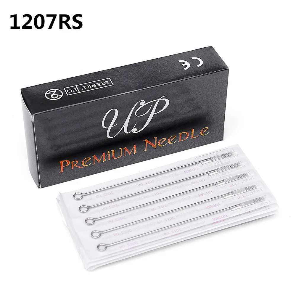 50PCS Sterilized Tattoo Premium Needles Disposable Shader Permanent Makeup Needle 1207RS 0.35MM For Tattoo Machine UTN07RS
50PCS Sterilized Tattoo Premium Needles Disposable Shader Permanent Makeup Needle 1207RS 0.35MM For Tattoo Machine UTN07RS