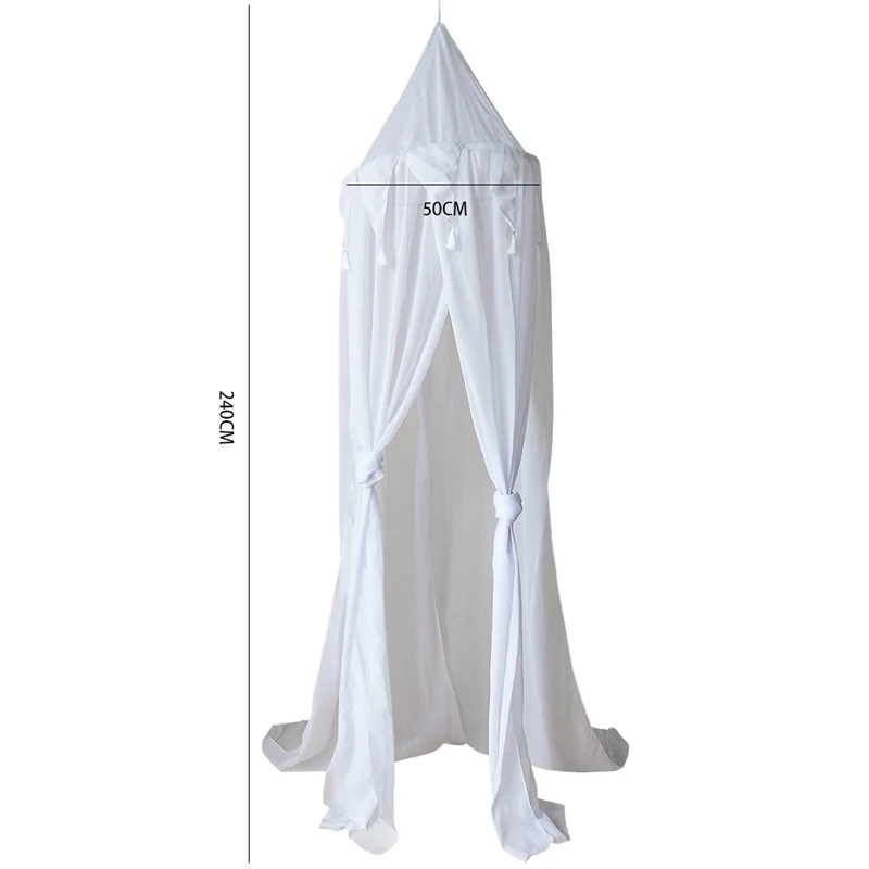 Baby Canopy Round Mosquito Net Boys Girls Princess Bed Canopy Cotton Bed Valance Pest control Reject Net Kids Room Decoration
Baby Canopy Round Mosquito Net Boys Girls Princess Bed Canopy Cotton Bed Valance Pest control Reject Net Kids Room Decoration