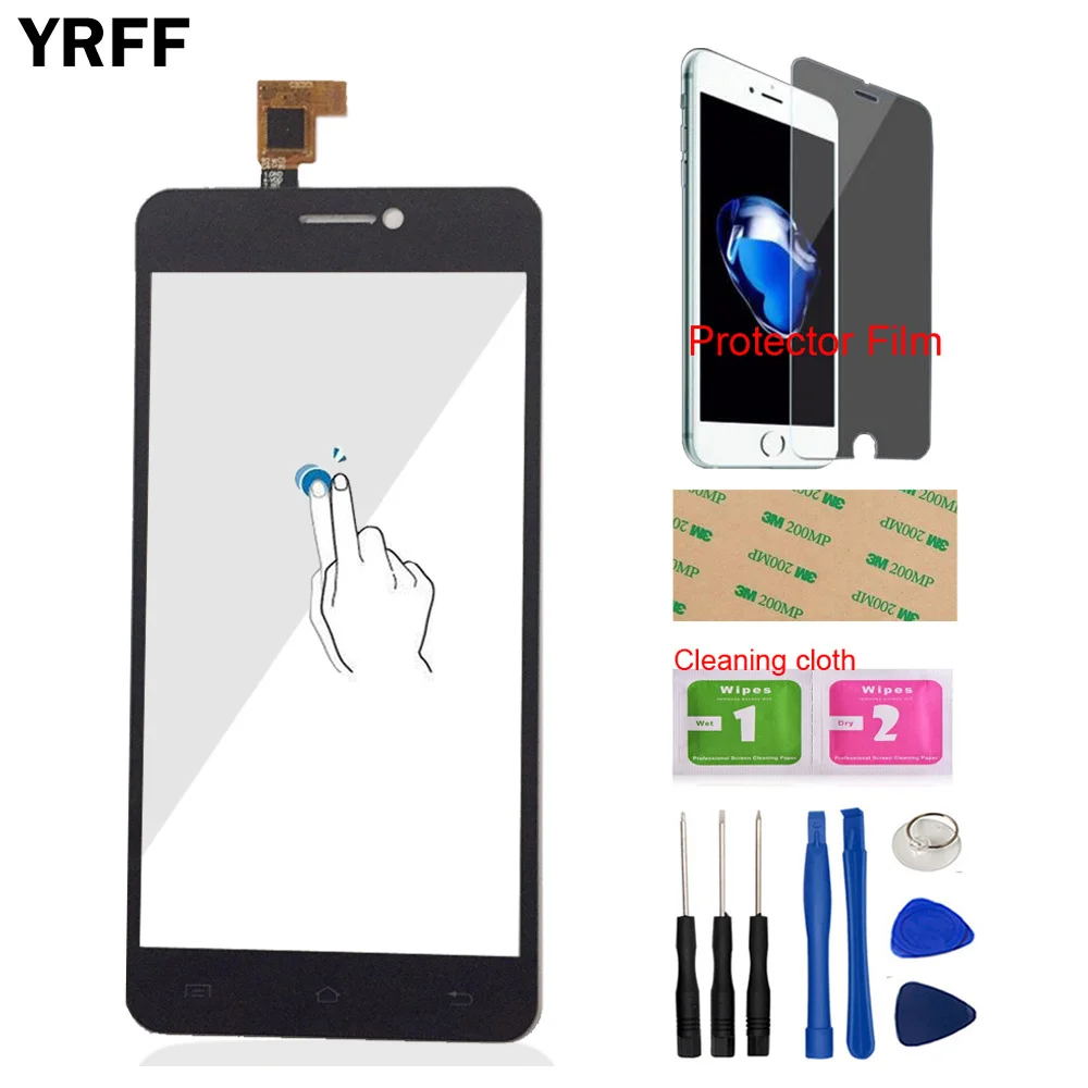 YRFF 5'' Mobile Front Lens Sensor For Qumo Quest 507 Touch Screen Touch Digitizer Panel Glass Tools Protecotr Film + Adhesive
YRFF 5'' Mobile Front Lens Sensor For Qumo Quest 507 Touch Screen Touch Digitizer Panel Glass Tools Protecotr Film + Adhesive