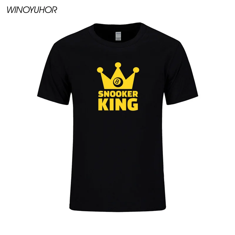 Snooker King Funny Printed T Shirt Men Summer Casual Short Sleeve T-shirt Cotton O-neck Tee Tops Camisetas Masculina
Snooker King Funny Printed T Shirt Men Summer Casual Short Sleeve T-shirt Cotton O-neck Tee Tops Camisetas Masculina