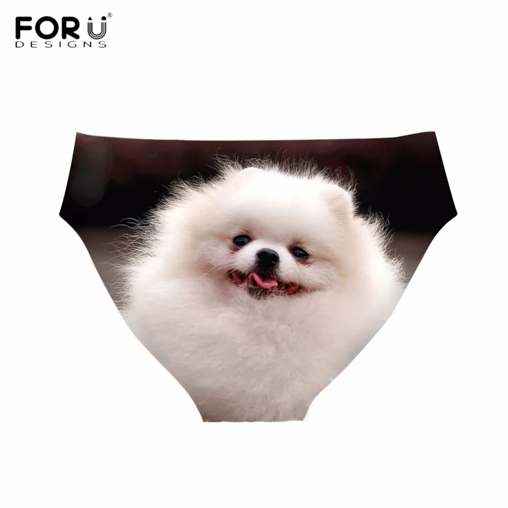 FORUDESIGNS Funny Animal Pomeranian Dog Printed Women Panties Fashion Traceless Underwear Summer Girls Seamless Briefs Plus Size
FORUDESIGNS Funny Animal Pomeranian Dog Printed Women Panties Fashion Traceless Underwear Summer Girls Seamless Briefs Plus Size