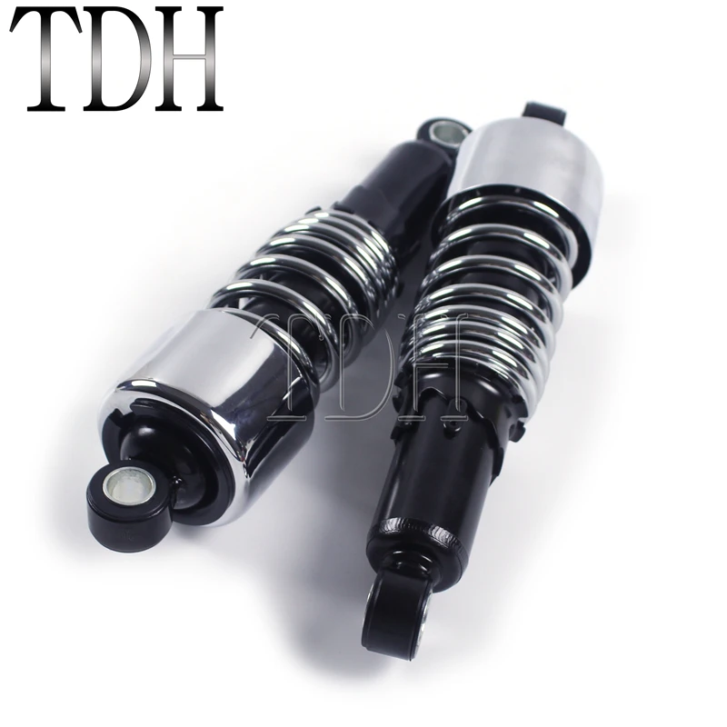 Chrome Motorcycle 10.5" Adjustable Rear Suspension Shock Absorber For Harley Dyna Touring Sportster XL 883 1200 FLH FLT
Chrome Motorcycle 10.5" Adjustable Rear Suspension Shock Absorber For Harley Dyna Touring Sportster XL 883 1200 FLH FLT